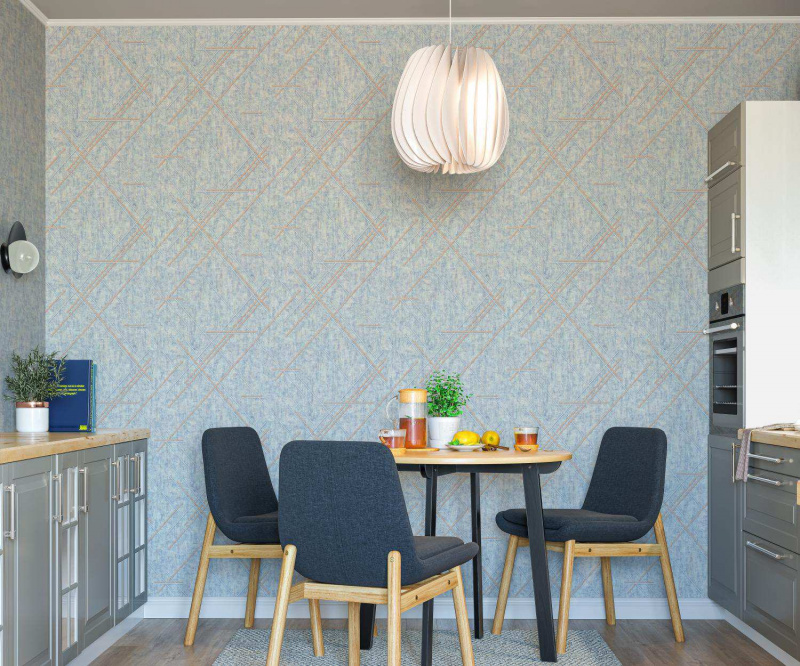 Trend color wallcoverings by palitra в интерьере