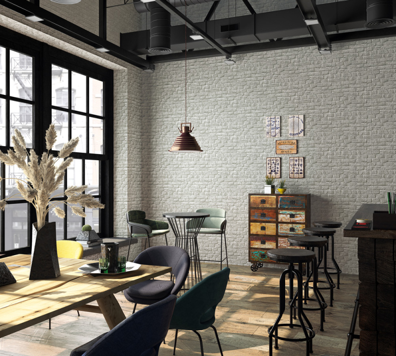 Обои marburg loft в интерьере