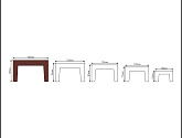 Артикул Брус 180X110X4000, Красный Сандал, Архитектурный брус, Cosca в текстуре, фото 1