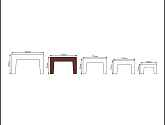 Артикул Брус 150X95X2000, Красный Сандал, Архитектурный брус, Cosca в текстуре, фото 1