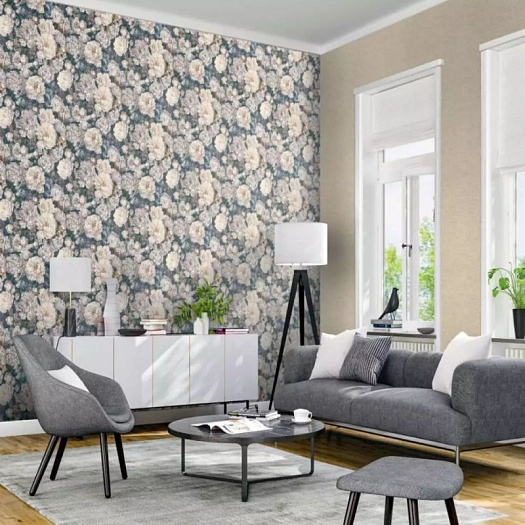 Обои в интерьере артикул 972436, Riva, Rasch