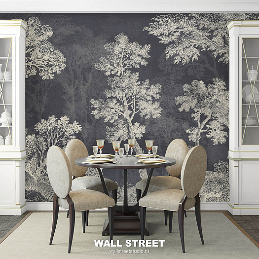 Фотообои в интерьере артикул Estampe 3, ESTAMPE, Wall street