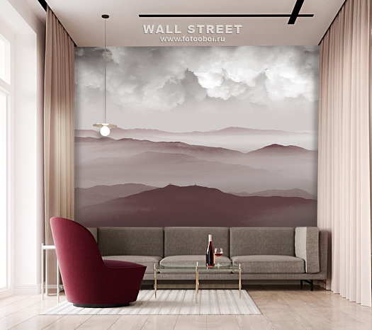 Фотообои в интерьере артикул Euphoria 7, EUPHORIA, Wall street