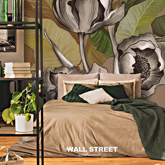 Фотообои в интерьере артикул Solo 5, SOLO, Wall street