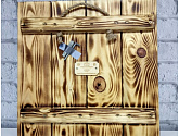 Артикул ZOO - 43 Пейзаж с оленем, ZOO, Creative Wood в текстуре, фото 2