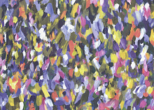Жёлто-фиолетовые обои Sirpi Academy a tribute to Gustav Klimt 25650