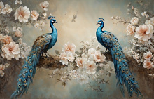 Design Studio 3D Chinoiserie birds AG-CB-014