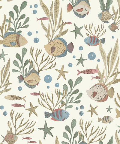 Обои LD 3320, Little Dreamers, Grandeco Обои LD 3320, Little Dreamers, Grandeco