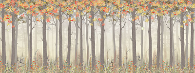 Фотообои Fairy Foxes 13, FAIRY FOXES, Wall street Фотообои Fairy Foxes 13, FAIRY FOXES, Wall street