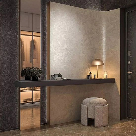Обои в интерьере артикул KM7602, Galatea, Kerama Marazzi