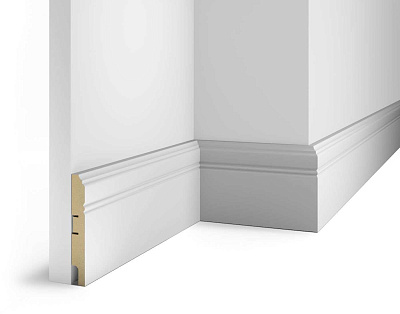 Плинтус AP17, 115X16X2400 с пазом, Напольные плинтусы, Cosca Плинтус AP17, 115X16X2400 с пазом, Напольные плинтусы, Cosca