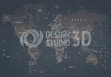 Темные 3D обои Design Studio 3D Для подростков PD-016