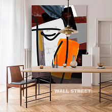 Панно в стиле абстракционизм Wall street Волборды ELEMENT-03